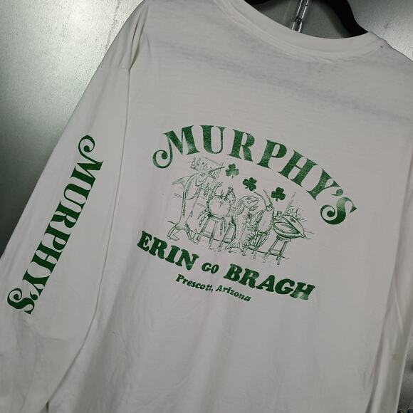 Hanes Other - Murphys Pub Arizona Vintage 90s Long Sleeve Cartoon Shirt XL Funny Animal Bar